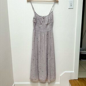 Wilfred Genoa Midi Dress Vin Gris Print